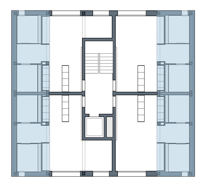 Grundriss Kern 0