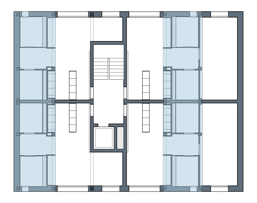 Grundriss Kern 2