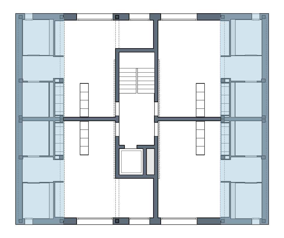 Grundriss Kern 3