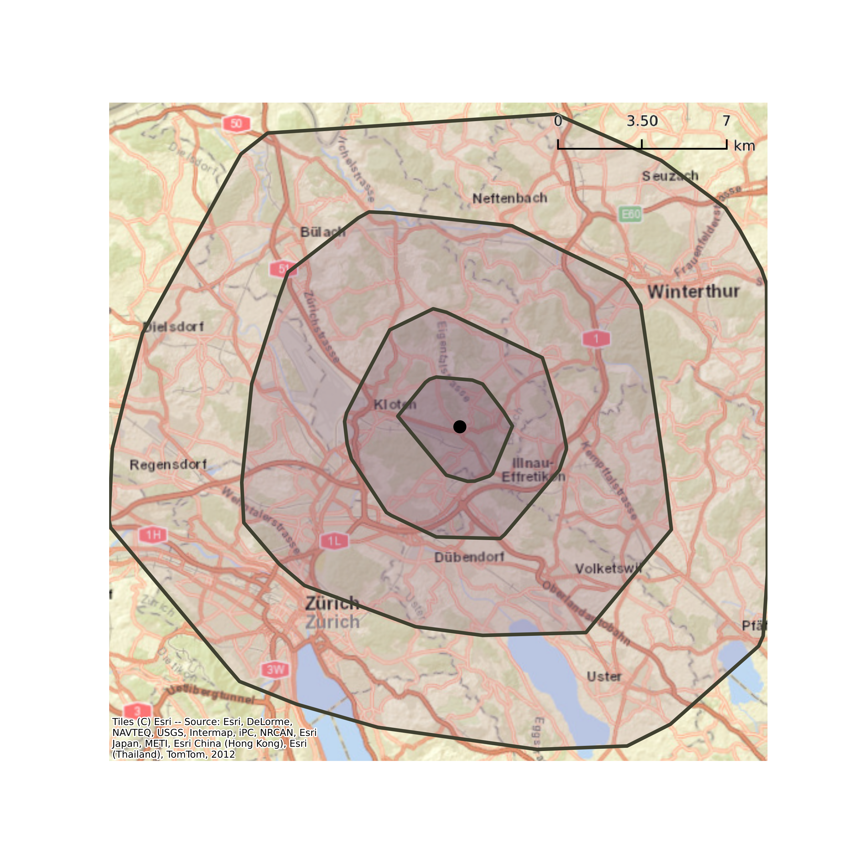 Isochrone Makro
